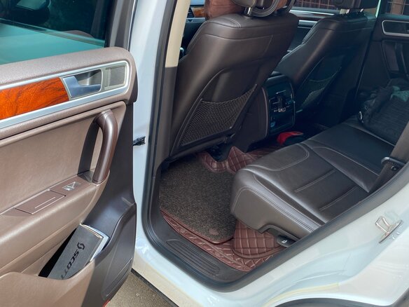 2013 Volkswagen Touareg II, белый, 2690000 рублей - вид 16