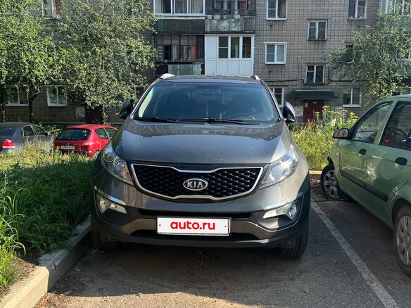 2011 Kia Sportage III, серый