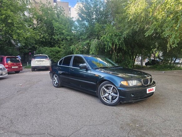 2002 BMW 3 серии 320i IV (E46) Рестайлинг, зелёный, 650000 рублей - вид 1