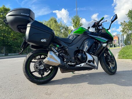 2016 Kawasaki Z 1000SX, зелёный, 750000 рублей, вид 4