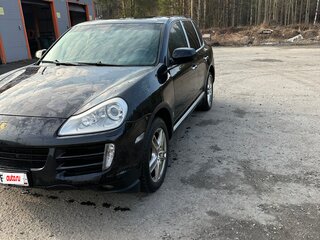 2008 Porsche Cayenne I Рестайлинг (957), чёрный, 1150000 рублей, вид 3