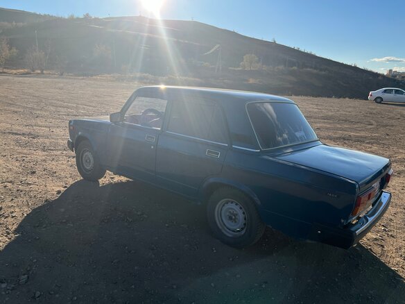 2004 Lada (ВАЗ) 2107, синий, 270000 рублей - вид 5