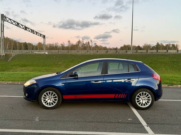 2007 Fiat Bravo II, синий, 455000 рублей - вид 7