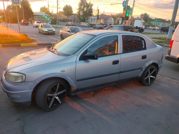 2002 Opel Astra G, серый, 170000 рублей - вид 3