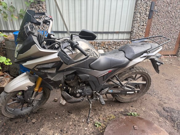 2020 Honda CB 200X, серый, 350000 рублей