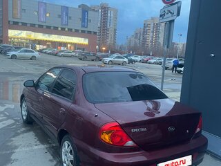 2006 Kia Spectra I Рестайлинг 2, красный, 250000 рублей, вид 4