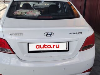 2016 Hyundai Solaris I Рестайлинг, белый, 880000 рублей, вид 2