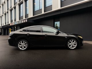 2008 Mazda 6 II (GH), чёрный, 620000 рублей, вид 4