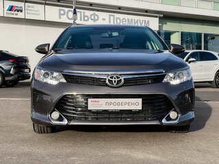 2015 Toyota Camry VII (XV50) Рестайлинг, серый, 1868000 рублей, вид 2