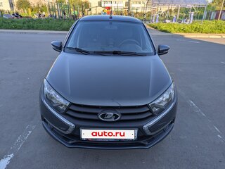 2020 Lada (ВАЗ) Granta I Рестайлинг, серый, 770000 рублей, вид 3