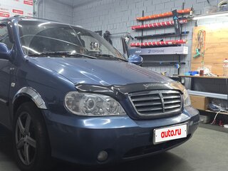 2002 Kia Carnival I Рестайлинг, синий, 855000 рублей, вид 2