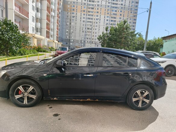 2013 Chevrolet Cruze I Рестайлинг, чёрный - вид 7