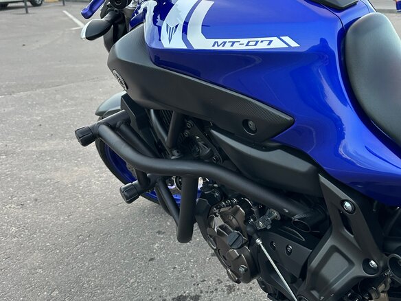 2017 Yamaha MT-07 (FZ-07), синий, 800000 рублей - вид 7