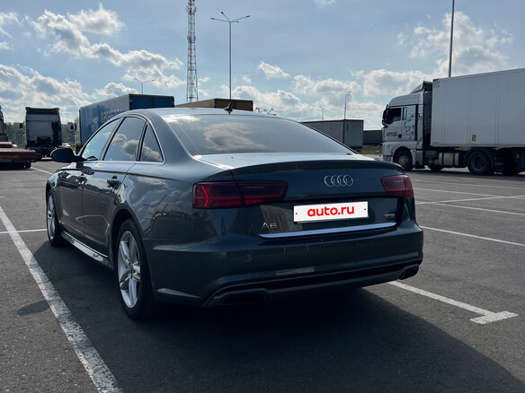 2015 Audi A6 IV (C7) Рестайлинг, серый, 2270000 рублей - вид 3