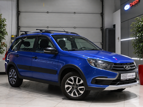 2022 Lada (ВАЗ) Granta Cross I Рестайлинг, синий, 695000 рублей, вид 1