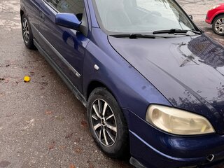 2003 Opel Astra G, синий, 243499 рублей, вид 1
