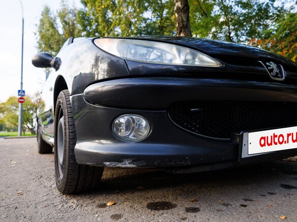 2006 Peugeot 206, чёрный, 365000 рублей - вид 9