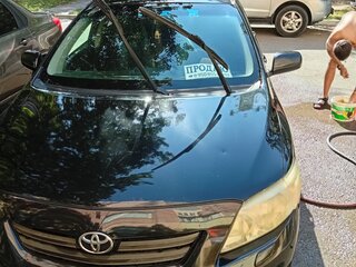 2009 Toyota Corolla X (E140, E150), чёрный, 650000 рублей, вид 2