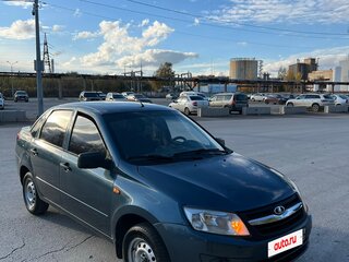 2014 Lada (ВАЗ) Granta I, серый, 285000 рублей, вид 3