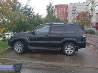 2005 Toyota Land Cruiser Prado 5-speed 120 Series, чёрный, 1550000 рублей, вид 2
