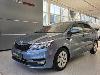 2015 Kia Rio III Рестайлинг, синий, 849000 рублей, вид 1