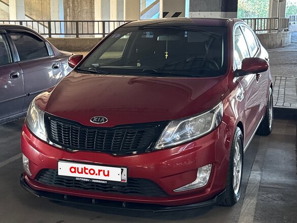 2011 Kia Rio III, красный - вид 1