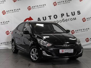 2011 Hyundai Solaris I, чёрный, 799000 рублей, вид 1