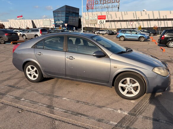 2007 Nissan Primera III (P12), серый, 400000 рублей - вид 1