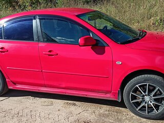 2006 Mazda 3 I (BK) Рестайлинг, красный, 330000 рублей, вид 3