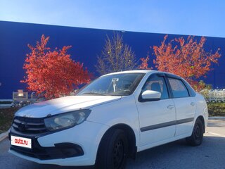 2017 Lada (ВАЗ) Granta I, белый, 530000 рублей, вид 1