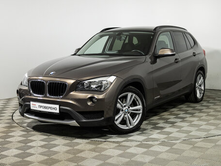2013 BMW X1 20i I (E84) Рестайлинг, коричневый, 1549700 рублей, вид 1