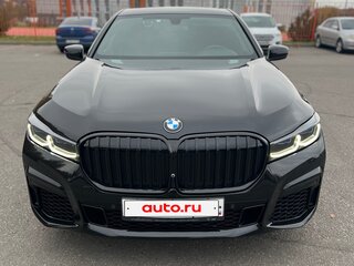 2019 BMW 7 серии 730d xDrive VI (G11/G12) Рестайлинг, чёрный, 5450000 рублей, вид 2