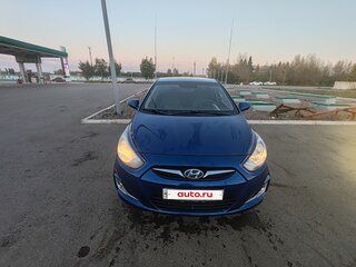 2013 Hyundai Solaris I, синий, 550000 рублей, вид 1