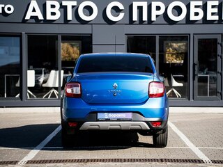 2020 Renault Logan Stepway II Рестайлинг, синий, 1200000 рублей, вид 5