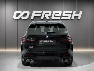 2022 BMW X3 20i xDrive III (G01) Рестайлинг, чёрный, 5985900 рублей, вид 4