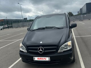 2014 Mercedes-Benz Vito 113 CDI L2 II (W639) Рестайлинг, чёрный, 1550000 рублей, вид 2