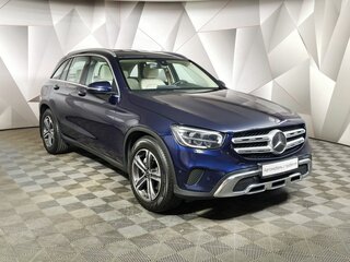 2021 Mercedes-Benz GLC 200 I (X253) Рестайлинг, синий, 4130000 рублей, вид 3