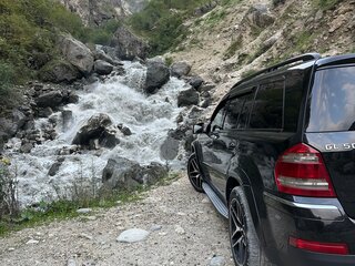 2008 Mercedes-Benz GL-Класс 500 I (X164), чёрный, 1390000 рублей, вид 4