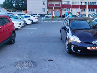 2014 Toyota Prius III Рестайлинг (XW30), фиолетовый, 1100000 рублей, вид 3
