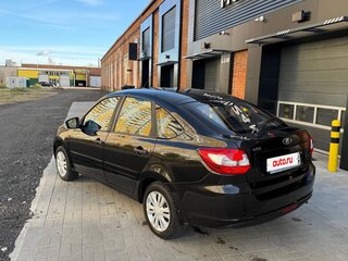 2015 Lada (ВАЗ) Granta I, чёрный, 370000 рублей, вид 5