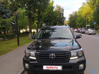 2012 Toyota Land Cruiser 200 Series Рестайлинг 1, чёрный, 3380000 рублей, вид 2