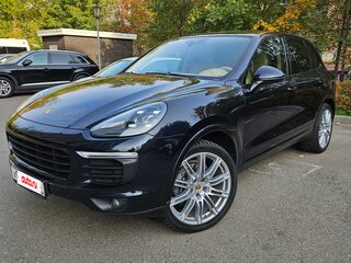 2016 Porsche Cayenne Diesel II Рестайлинг (958), синий, 5490000 рублей, вид 2