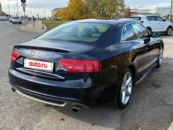 2009 Audi A5 I (8T), синий, 1600000 рублей - вид 3