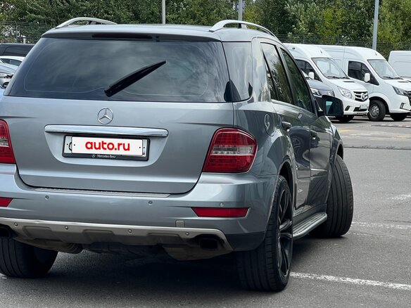 2010 Mercedes-Benz M-Класс 350 II (W164) Рестайлинг, серый - вид 6