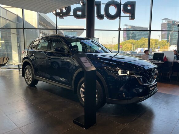 2026 Mazda CX-5 II Рестайлинг, синий, 4250000 рублей - вид 3