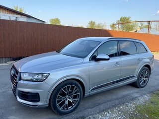 2017 Audi Q7 II (4M), серебристый, 4250000 рублей, вид 1