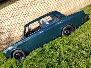 2007 Lada (ВАЗ) 2107, зелёный, 137000 рублей, вид 4