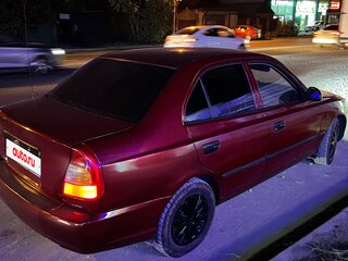 2004 Hyundai Accent ТагАЗ II, красный, 205000 рублей, вид 5