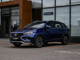 2026 Lada (ВАЗ) Vesta SW Cross I Рестайлинг (NG), синий, 2113000 рублей, вид 5