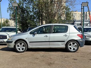 2003 Peugeot 307 I, серебристый, 109000 рублей, вид 4